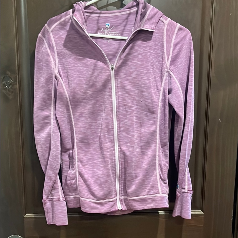 Purple Zip-Up Hoodie